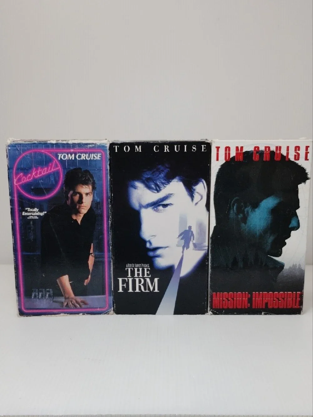 Vintage Movie VHS Box Set Of Tom Cruise